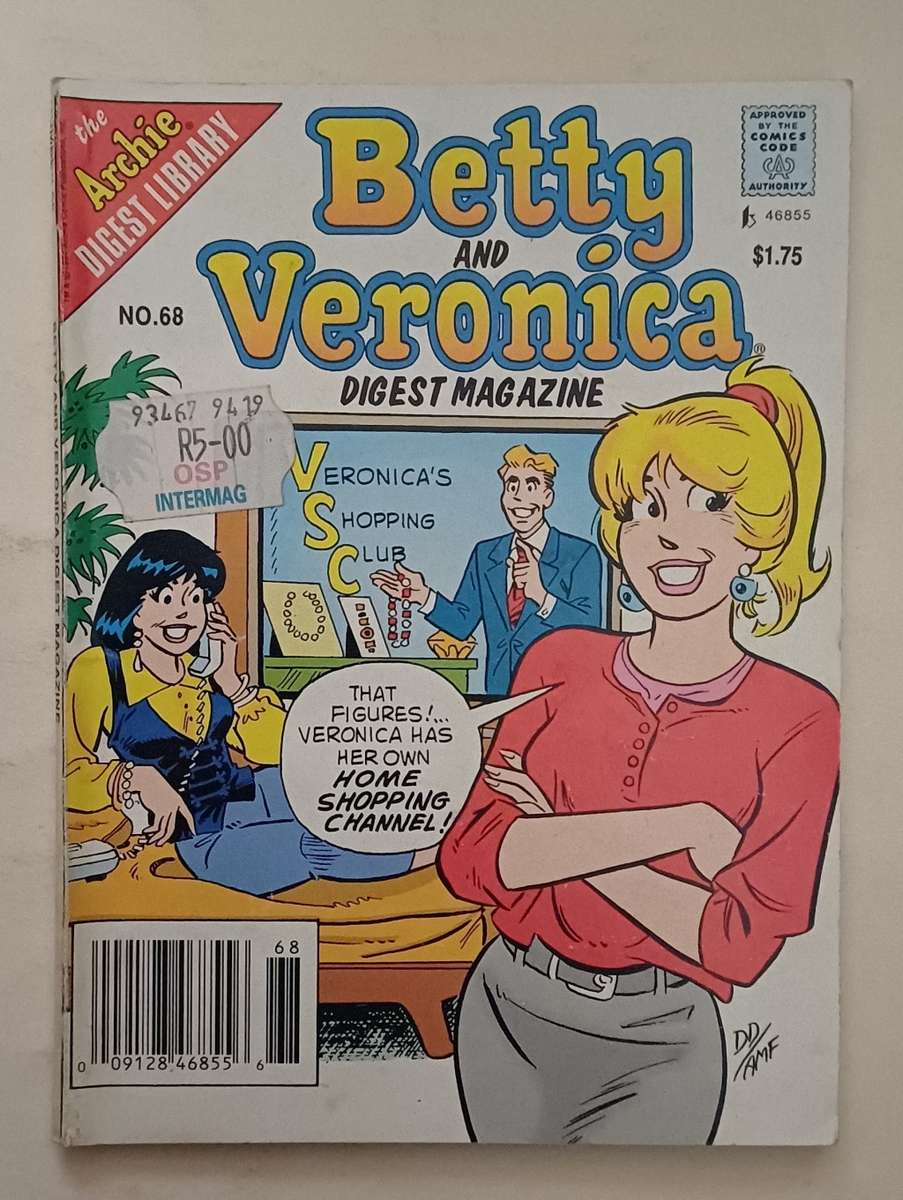 ARCHIE DIGEST LIBRARY - BETTY AND VERONICA NO 68