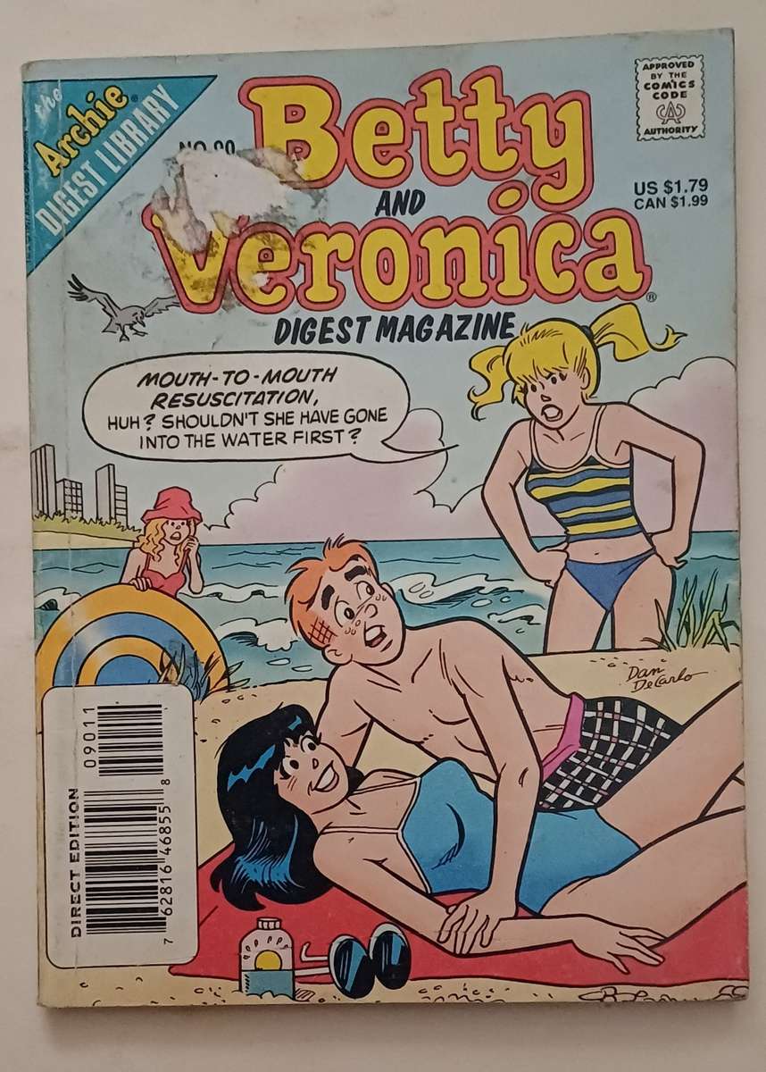 ARCHIE DIGEST LIBRARY - BETTY AND VERONICA NO 90