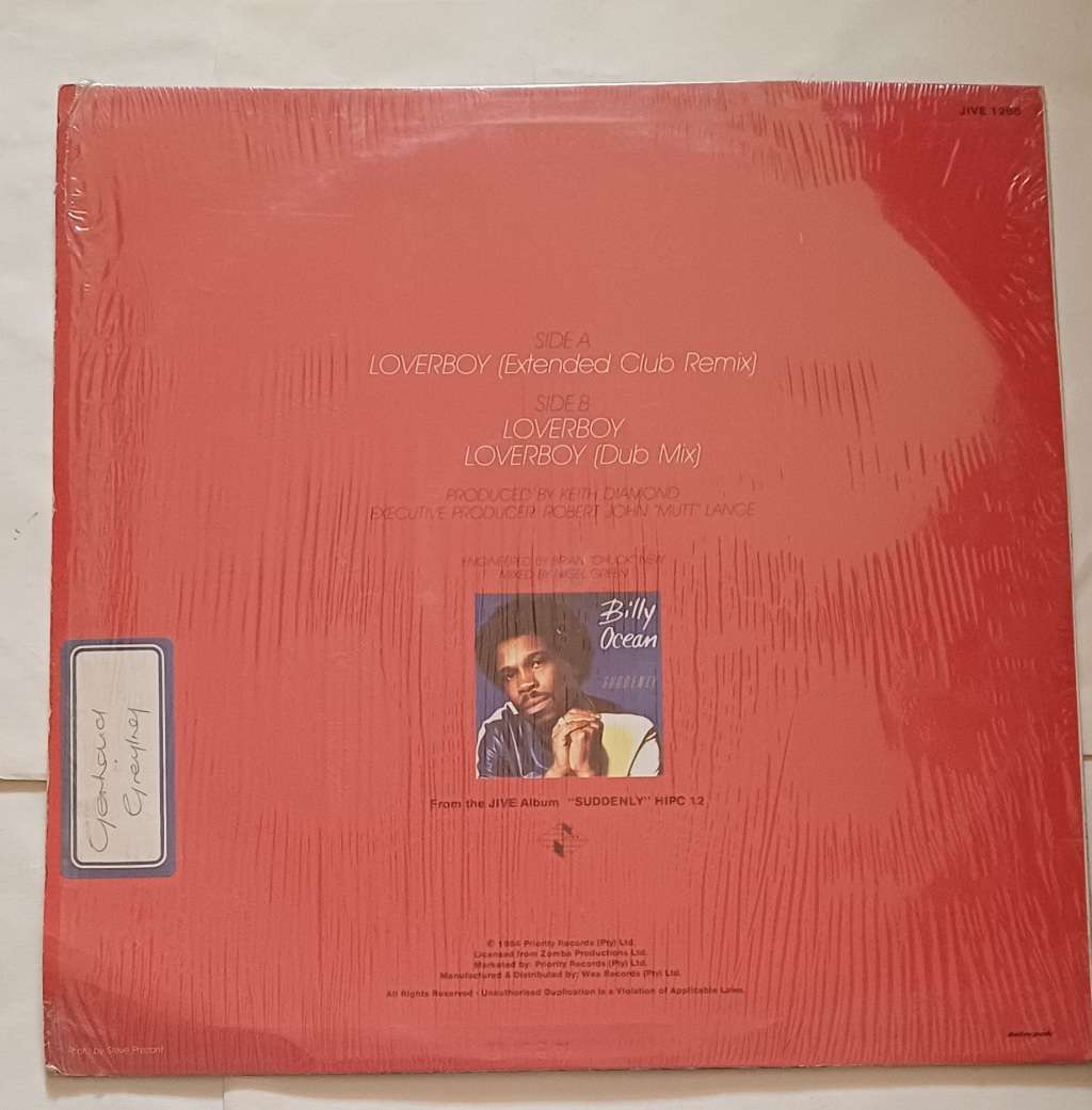 BILLY OCEAN - LOVERBOY