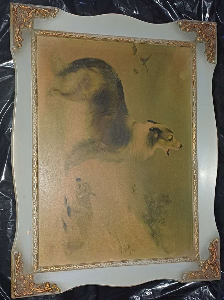 Shepherd`s Call by Hunt? ANTIQUE NORMAL PAINTING