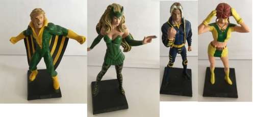 DC and Marvel Classic Figurine collection 24 assorted figurines (Figurine only)