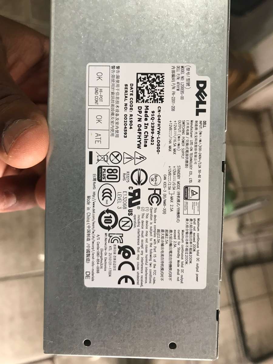 Dell L200EBS-00  Power Supply