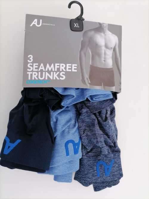 WOOLWORTHS-Cool Tech Seamless Trunks 3 Pack