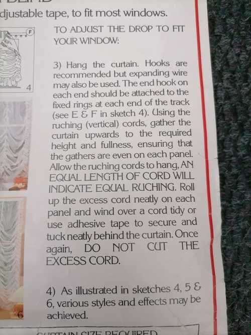 Ready to hang Curtains (Paul Steiger)- Quantity 2