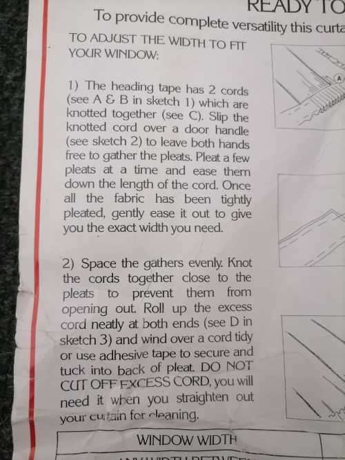 Ready to hang Curtains (Paul Steiger)- Quantity 2