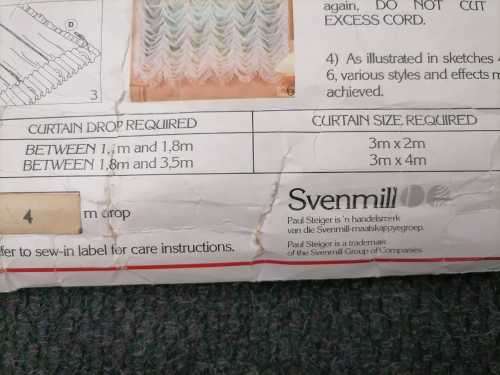 Ready to hang Curtains (Paul Steiger)- Quantity 2