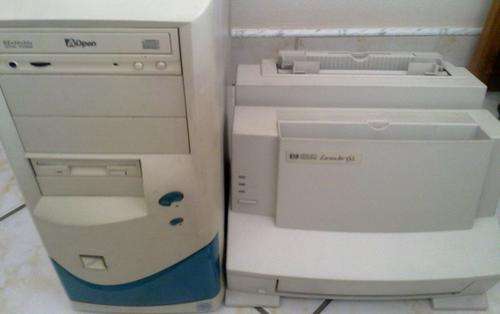 Pentium III PC + HP Laser Printer
