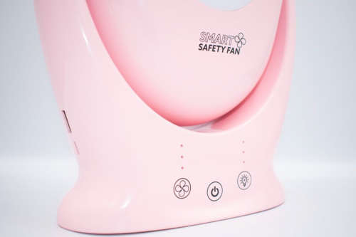 Smart Leafless USB Rechargeable Fan- Pink