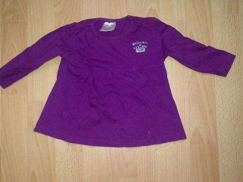 BABY GIRLS PURPLE TOP 6-12 MONTHS