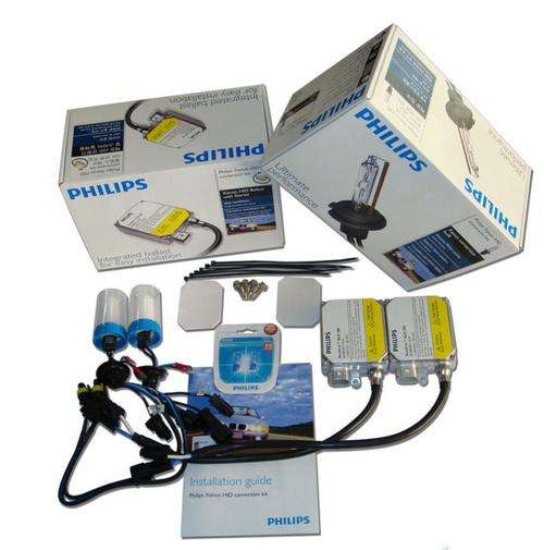 ORIGINAL PHILIPS XENON HID KITS *8000K *H4 Hi/Lo With Pulse Motor*