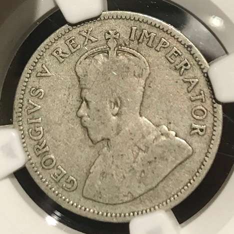 1931 Union of South Africa - Shilling (1/-) - NGC VG8 - RARE - LOW MINTAGE: 6603