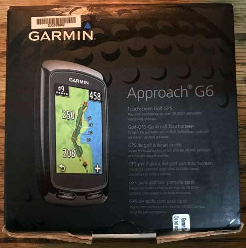 Garmin golf g6 clearance