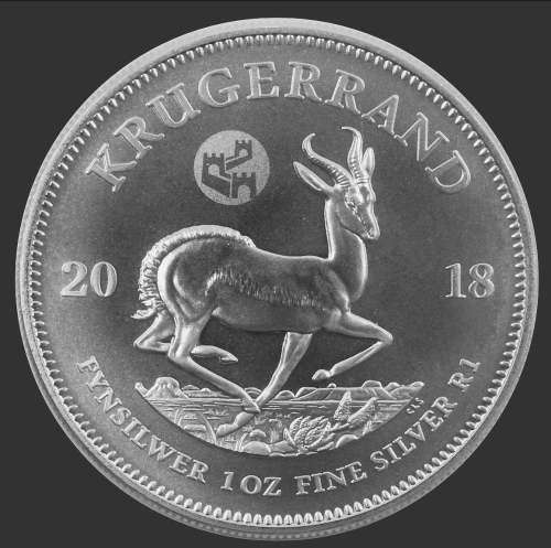 2018 KRUGERRAND SILVER 1oz | BRILLIANT UNC | `WALL OF CHINA` PRIVY MARK | 3 AVAILABLE | 1 DAY ONLY!