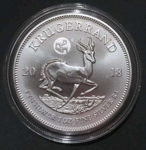 2018 KRUGERRAND SILVER 1oz | BRILLIANT UNC | `WALL OF CHINA` PRIVY MARK | 3 AVAILABLE | 1 DAY ONLY!