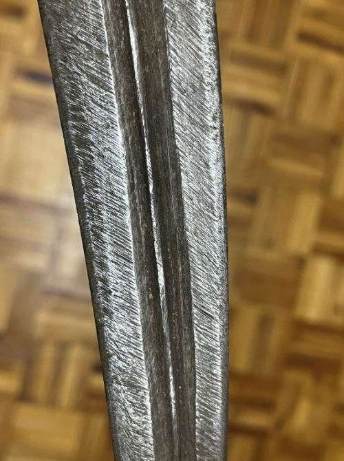 ETHIOPIAN SHOTEL | SWORD COMES WITH WOOD GRIP and LEATHER SCABBARD | FOR ...... ONLY!