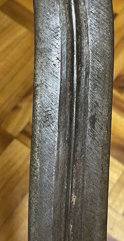 ETHIOPIAN SHOTEL | SWORD COMES WITH WOOD GRIP and LEATHER SCABBARD | FOR ...... ONLY!