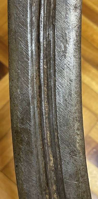 ETHIOPIAN SHOTEL | SWORD COMES WITH WOOD GRIP and LEATHER SCABBARD | FOR ...... ONLY!