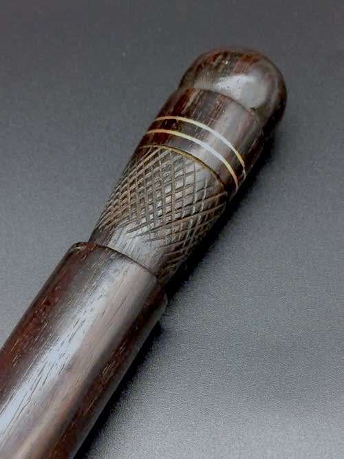 East African | Maasai Tribe`s | Vintage Carved Ebony Wooden Hidden Dagger