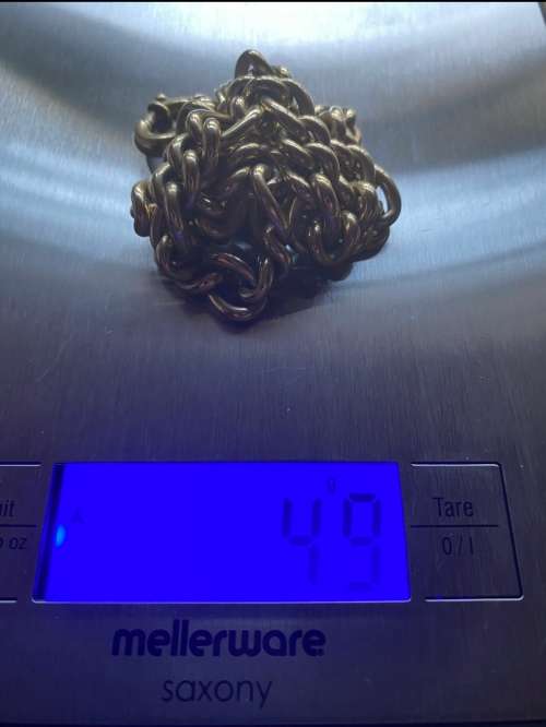 DESIGNER GOLD 9KT ITALY CENERE BANGLE NECKLACE | 72 GRAMS | EXTREMELY ELEGANT & BEAUTIFUL