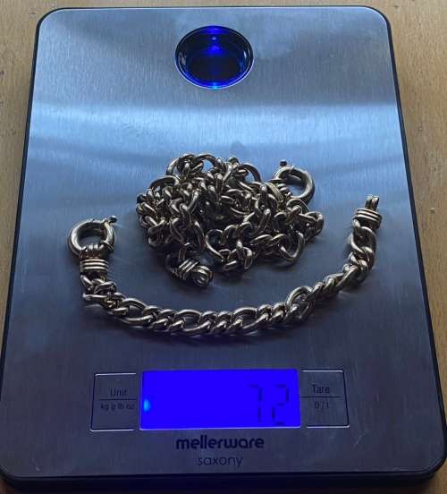 DESIGNER GOLD 9KT ITALY CENERE BANGLE NECKLACE | 72 GRAMS | EXTREMELY ELEGANT & BEAUTIFUL