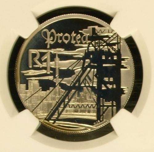1999 Mine Tower Protea Silver R1 ## PF68 Ultra Cameo ## Crazy R1 Start