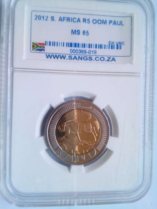 2012 South Africa Five Rand Oom Paul