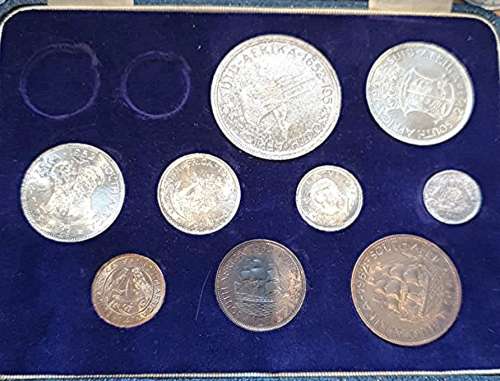 1952 South African  Short Coin Set