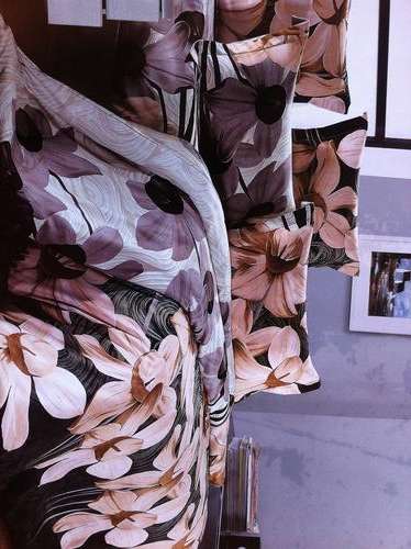 6 piece QUEEN SIZE SOFT COTTON DUVET COVER SET