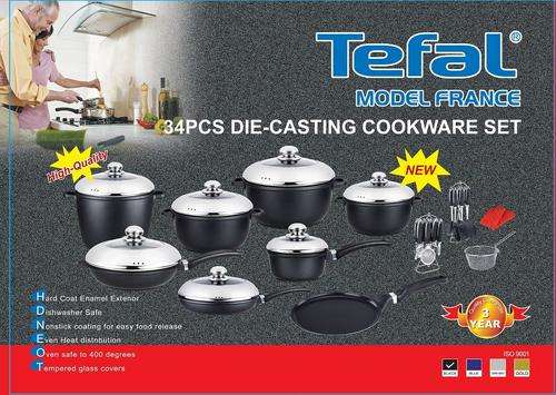 34PCS TEFAL COOKWARE FIRST ON BOB DONT MISS THIS