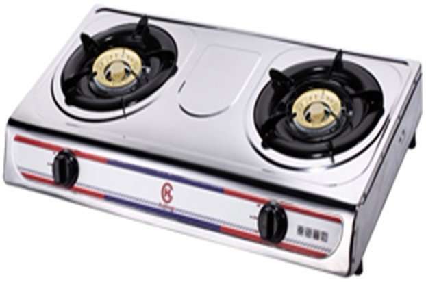 NEW ** 2 BURNER HIGHQUALITY STAINLESS STEEL GAS STOVE