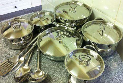 ***NEW ARRIVED **BRAND NEW**16PCS HEAVY BOTTOM COOKWARE SET*****