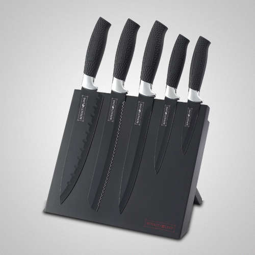 5 Piece Non-Stick Coating Knife Set with Magnetic Stand RL-MAG5R / RL-MAG5U / RL-MAG5K