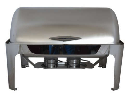 Restaurant Chafing Dish Polished Stainless Steel Supplied with water pan, food pan, cover