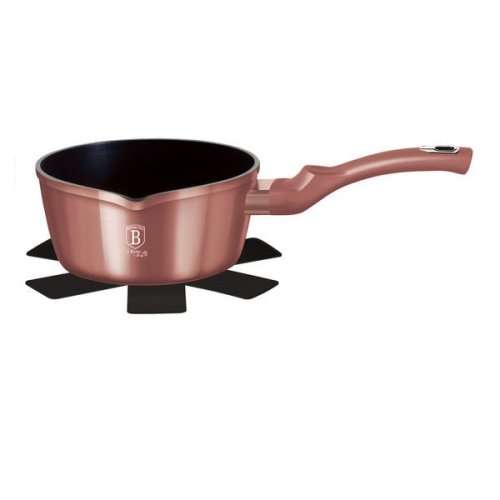 Berlinger Haus 16cm Marble Coating Sauce Pan BH-6032 - i-Rose Edition ( READ THE DESCRIPTION)