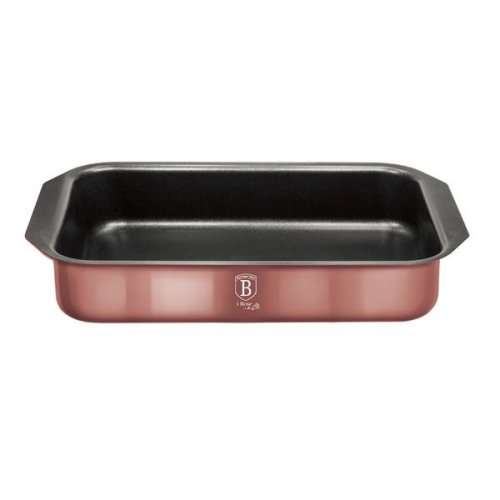 Berlinger Haus 35cm Marble Coating Oblong Roaster BH-6040- i-Rose Edition  ( READ THE DESCRIPTION)