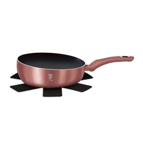Berlinger Haus 26cm Marble Coating Flip Fry Pan - i-Rose Edition, BH-6029 (READ THE DESCRIPTION)