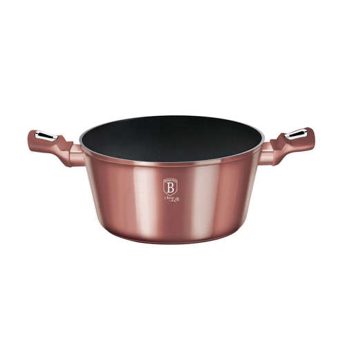 Berlinger Haus 20cm Marble Coating Casserole with Lid - i-Rose, BH-6034 (READ THE DESCRIPTION)