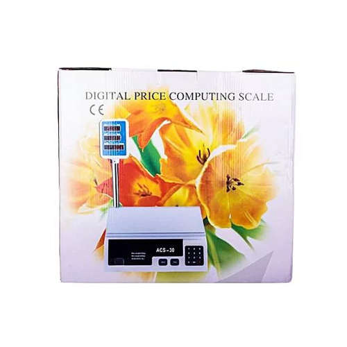 40kg Digital Pricing Computing Scale Black