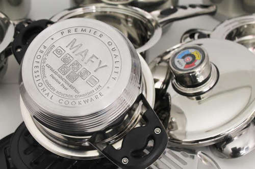 MAFY 21-piece Cookware Set Stainless Steel (READ THE DESCRIPTION)