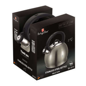 Berlinger Haus Mettallic Line 'Carbn Edition' 3L Kettle (READ DESCRIPTION)