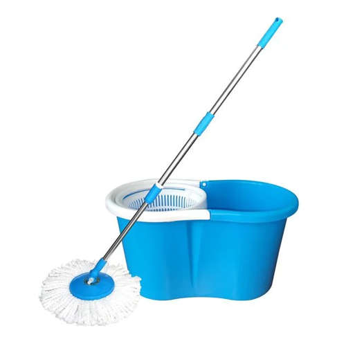 360 Degree Rotating Magic Spin Mop - Blue(READ THE DESCRIPTION)