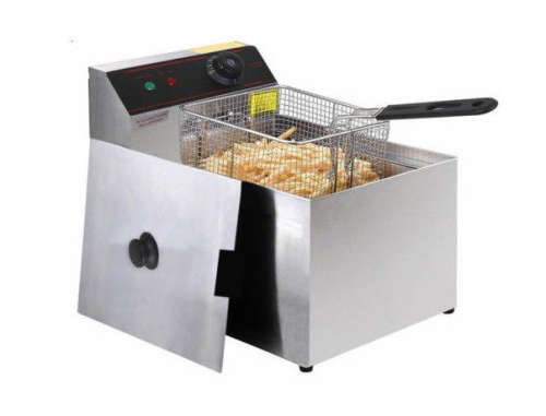 Ideal 5L Stainless Steel Single Tank Electric Fryer (READ THE DESCRIPTION)