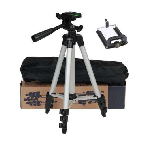 3110 Lightweight Aluminium Tripod with Phone Holder (READ THE DESCRIPTION)