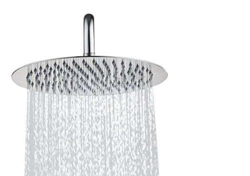 Ultra Thin Round Shower Head (READ THE DESCRIPTION)