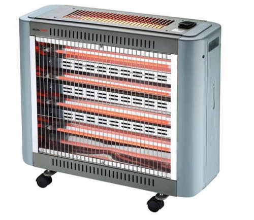 Five Bar Quartz Heater with Top Bar, Fan & Humidifier (READ THE DESCRIPTION)