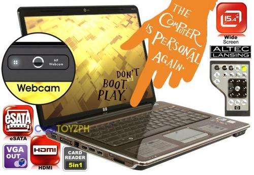 **BRAND NEW**BRONZE COLOUR*{2.0GHZ}**{4GB RAM}**{320GB HD}**{WEBCAM}**{DVD WRITER}**HP GAMING LAPTOP