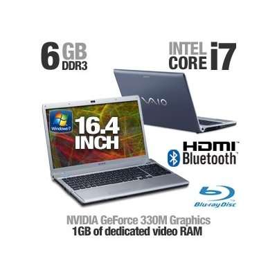 Brand New # Sony Vaio Laptop # Quad Core i7 Processor # 6GB Ram # 640GB HD # Blu-Ray # 1GB Graphic**