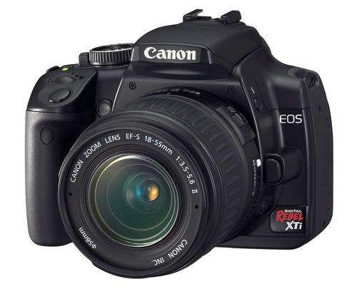 Canon 400D SLR Camera # Canon 18-55mm Zoom Lens