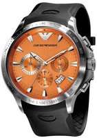 Emporio Armani AR0652 - Mens Classic Stainless Steel Designer Watch