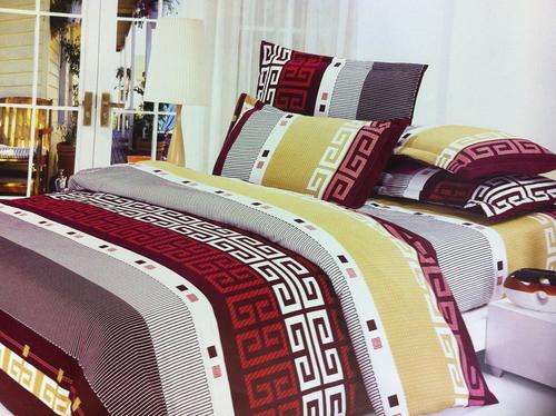 6 piece Queen SIZE SOFT COTTON DUVET COVER SET